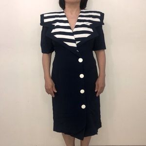 Sailor Style Dress.